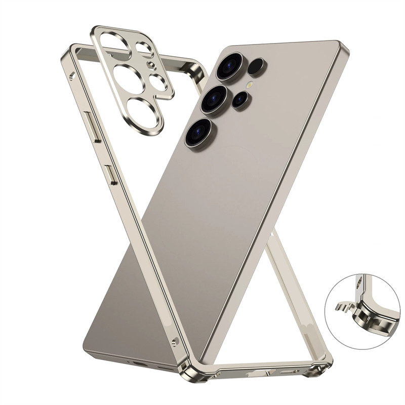 Metal Bumper Aluminum Frame Case - Custodia paraurti con telaio in lega