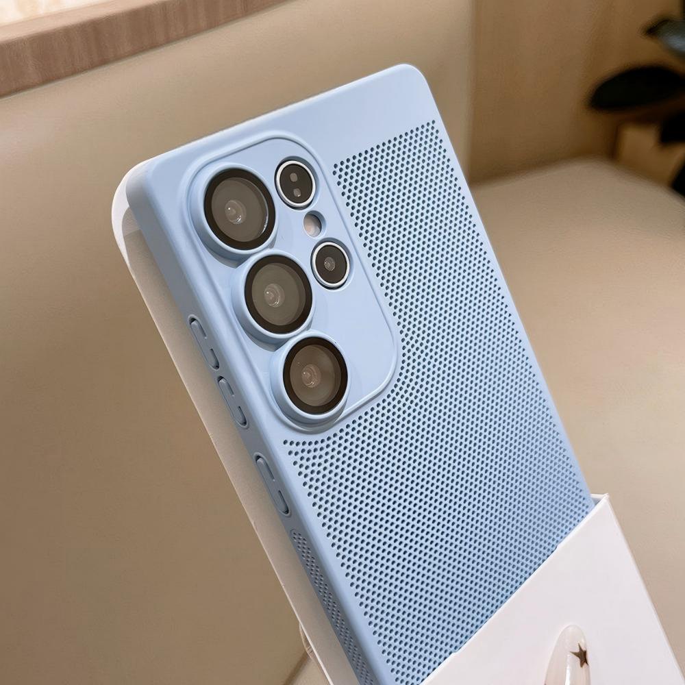 Heat Dissipation Mesh Breathable Case - Custodia per telefono sottile in rete