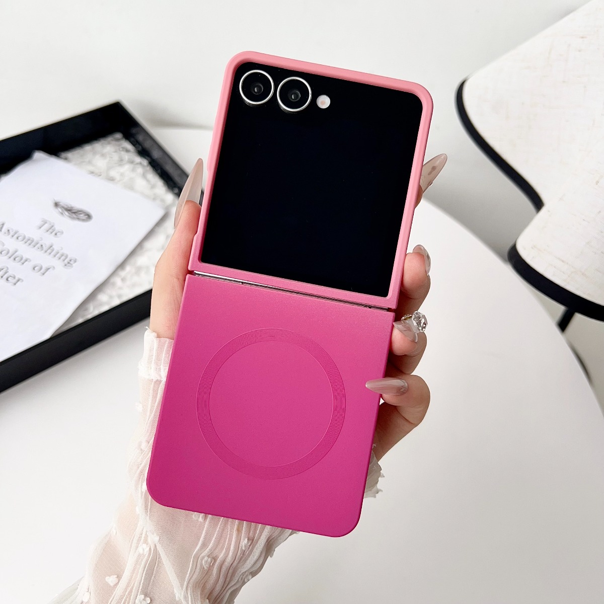 Liquid Silicone Magnetic Phone Case - Custodia Protettiva Magnetica Morbida in Silicone
