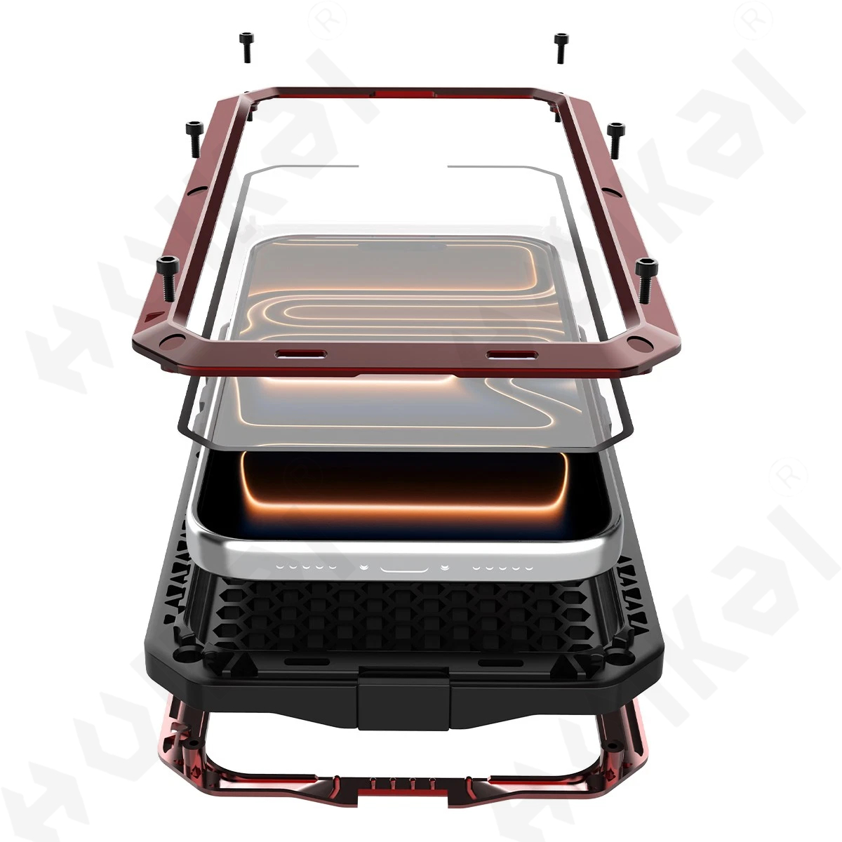 Heavy Duty 360 Full Body Protective Case - Custodia per iPhone 18 17 16