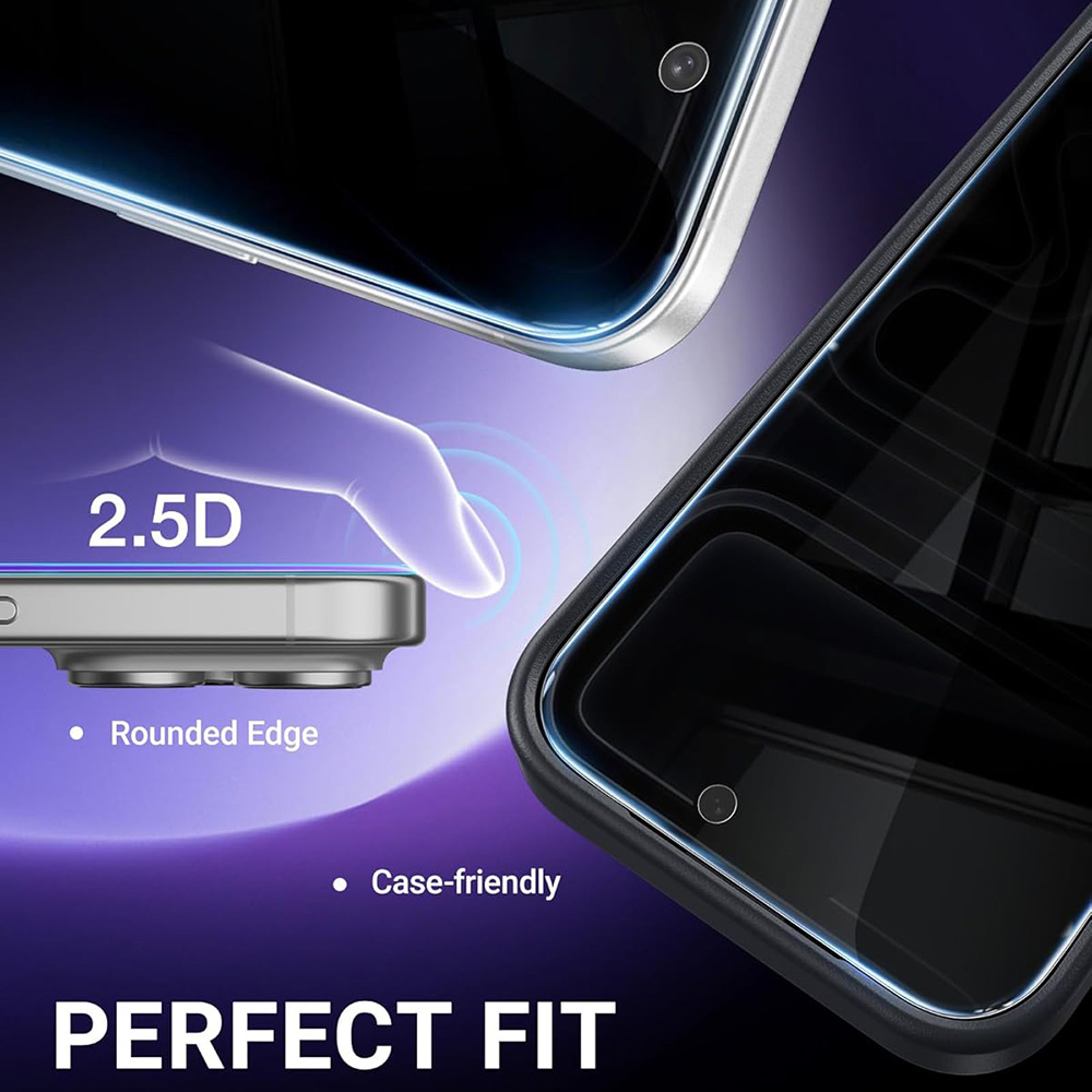 3 Pezzi di Vetro Temperato Ant - Anti Spy Privacy Glass Case recensione e prezzo