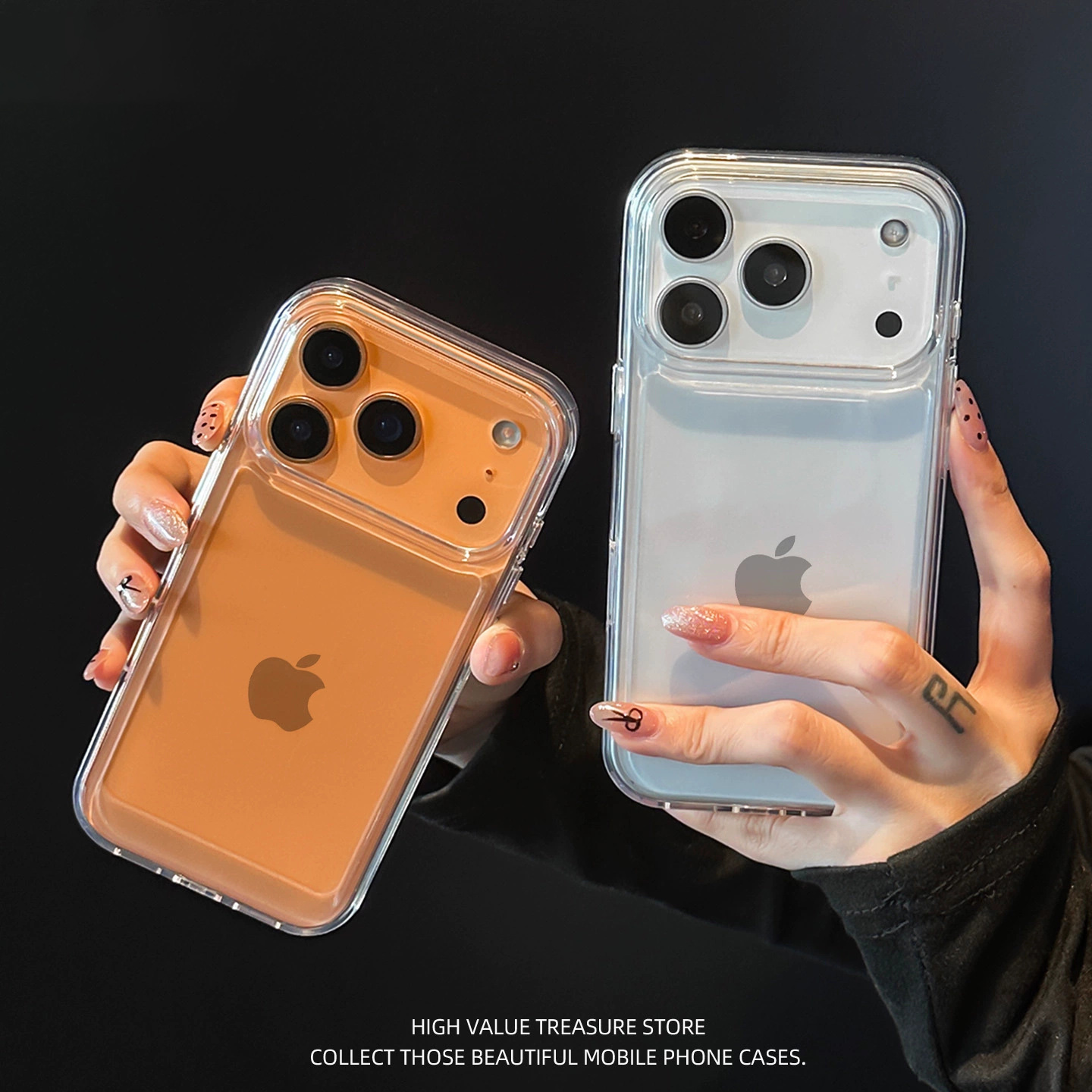 Cassa del telefono Per iPhone  - Clear Shockproof Bumper Case recensione e prezzo
