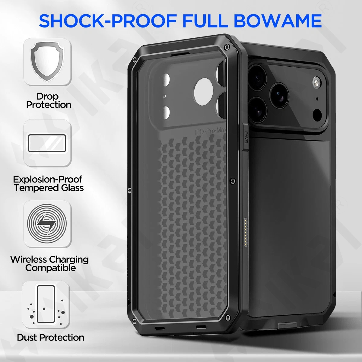 Custodia adatta per iPhone 18  - Heavy Duty 360 Full Body Protective Case recensione e prezzo