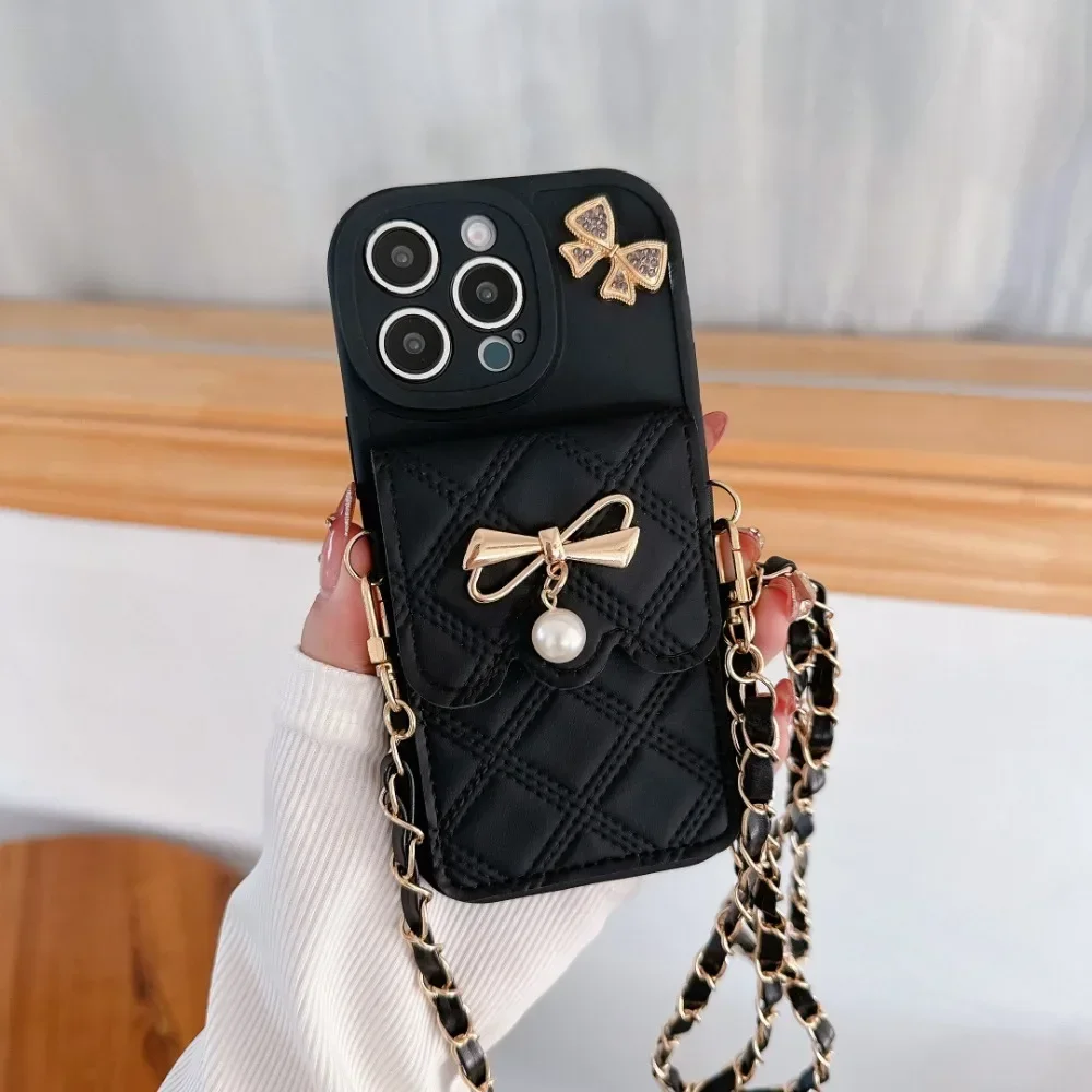 Custodia per telefono con port - Leather Wallet Card Holder Phone Cover recensione e prezzo
