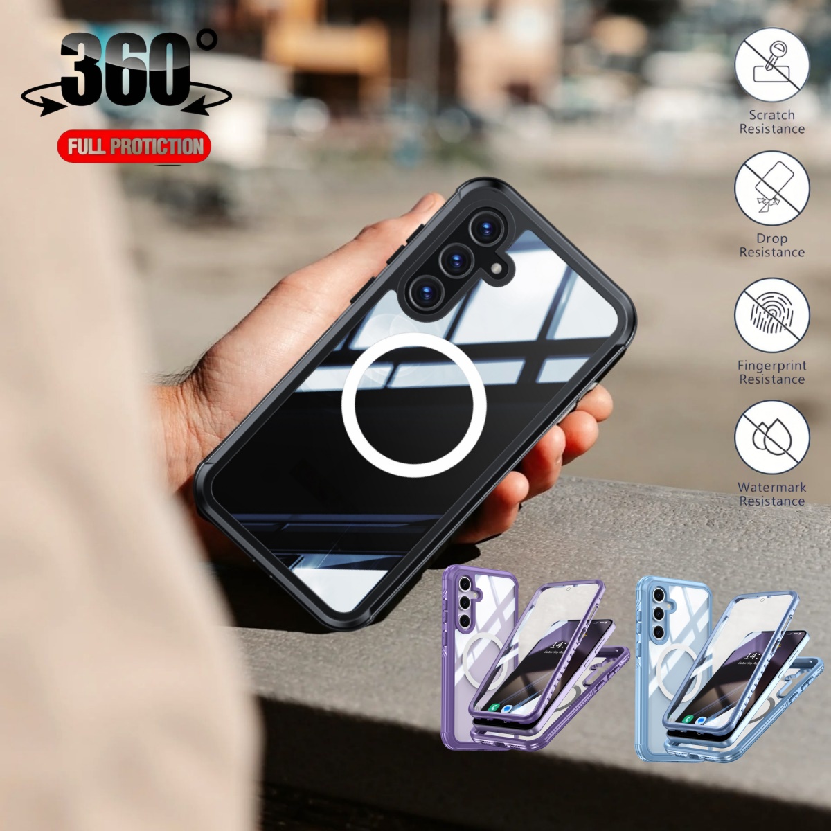 360 °   Custodia Protettiva In - Heavy Duty 360 Full Body Protective Case recensione e prezzo