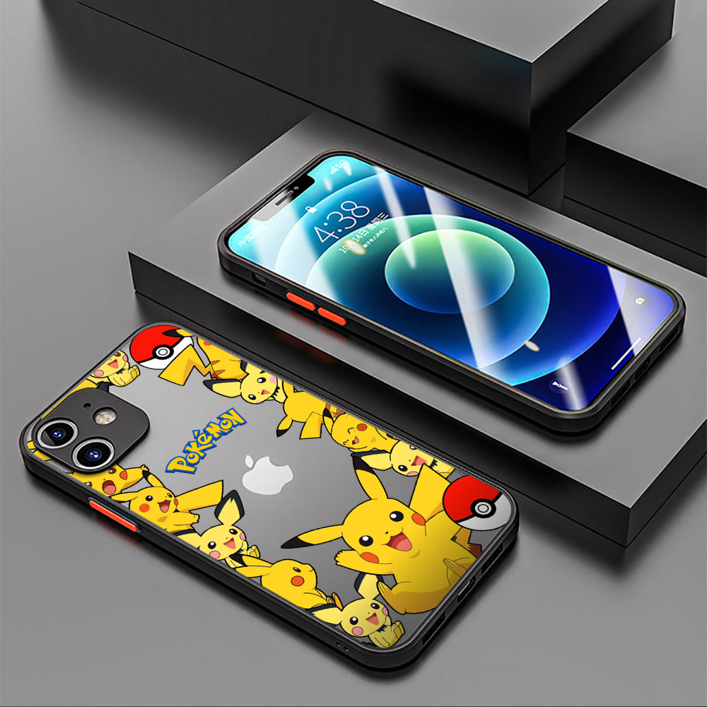 Hot Anime Cartoon Pokemon Cust - Matte Hard Pc Back Case recensione e prezzo