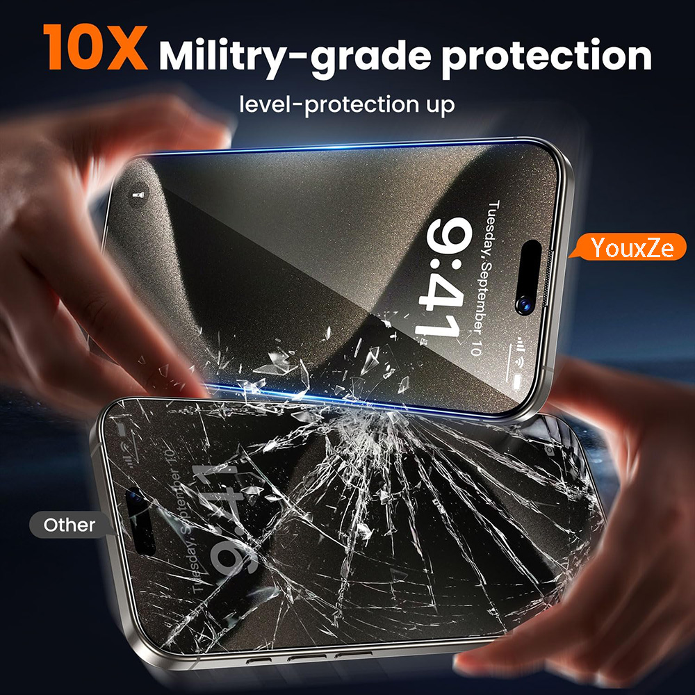 4 Pezzi Pellicola Protettiva P - Anti Spy Privacy Glass Case recensione e prezzo